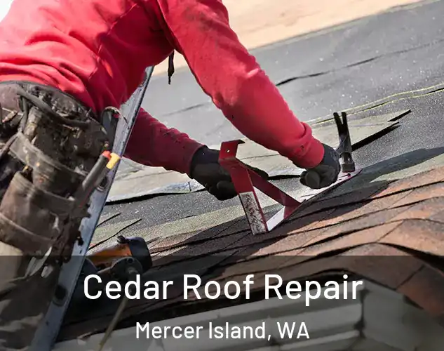  Cedar Roof Repair Mercer Island, WA