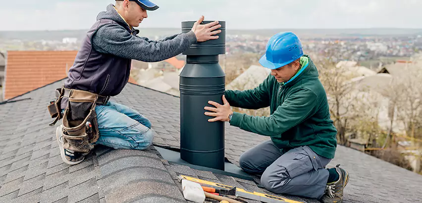 Chimney Flashing Replacement for Storm Damage in Mercer Island