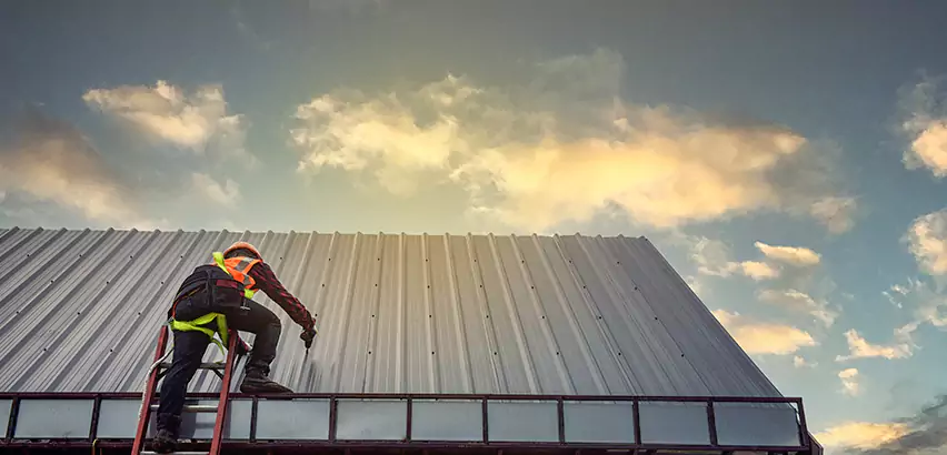 Commercial Built-Up Roof Installation in Mercer Island