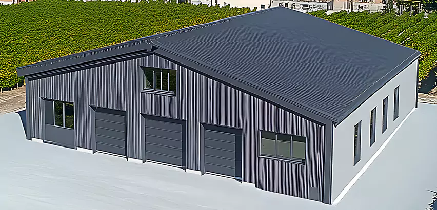 Corrugated Garage Roof Repair in Mercer Island