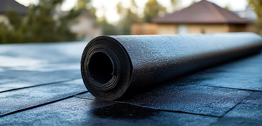 Rubber Flat Roof Replacement in Mercer Island
