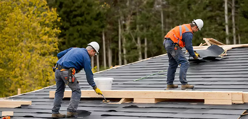 Garage Felt Roof Replacement in Mercer Island