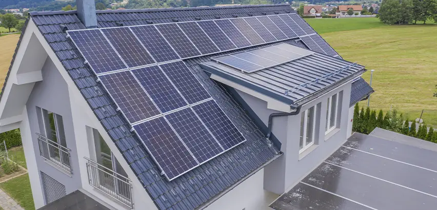 Residential Solar Roof Installation in Mercer Island