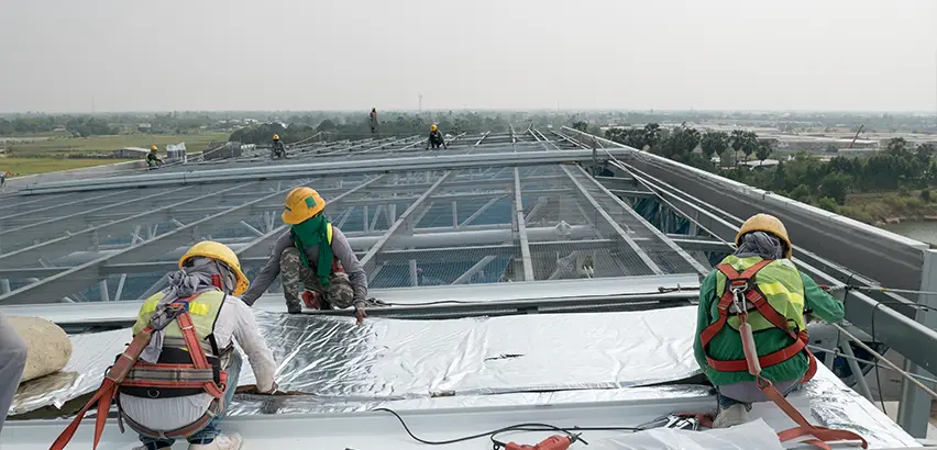Commercial Roof Installation in Mercer Island