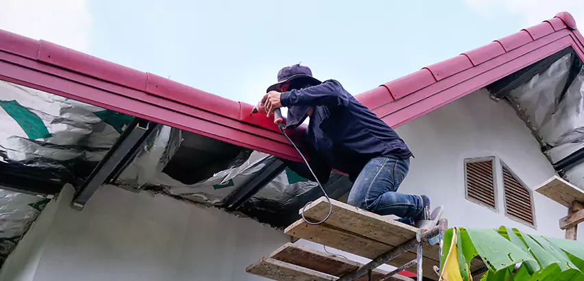 Residential Wind Damage Roof Repair in Mercer Island
