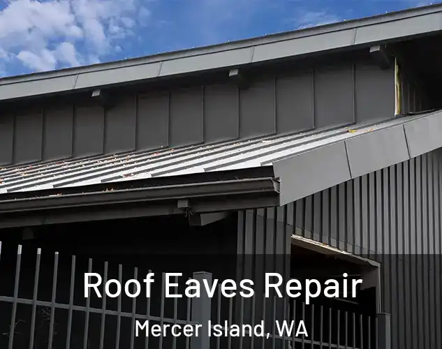  Roof Eaves Repair Mercer Island, WA