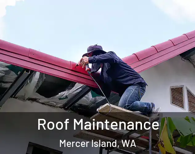  Roof Maintenance Mercer Island, WA